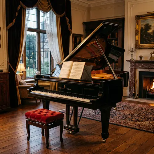 Elegant and Classical Piano | Luxury Music Instrument