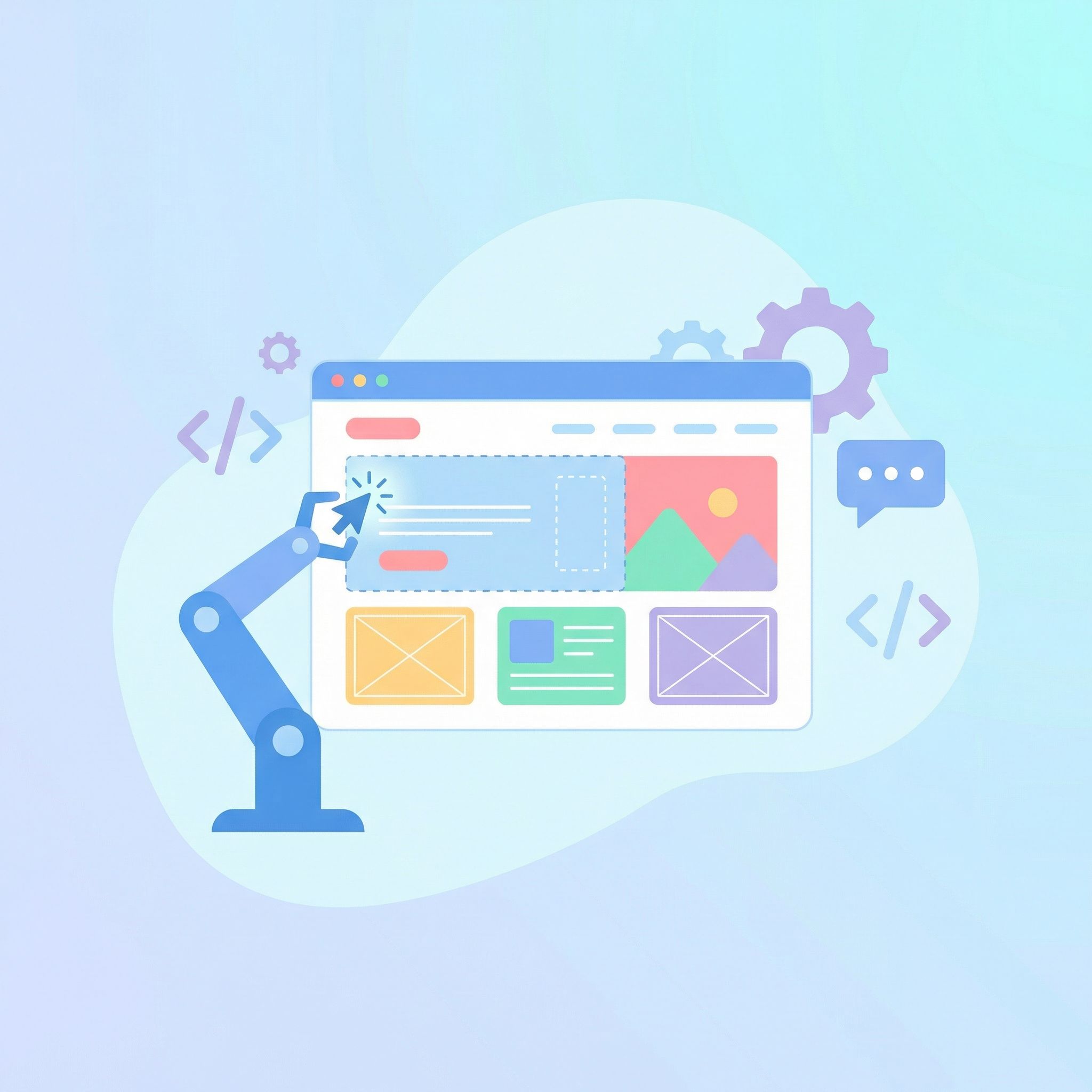 Build & deploy websites from chat