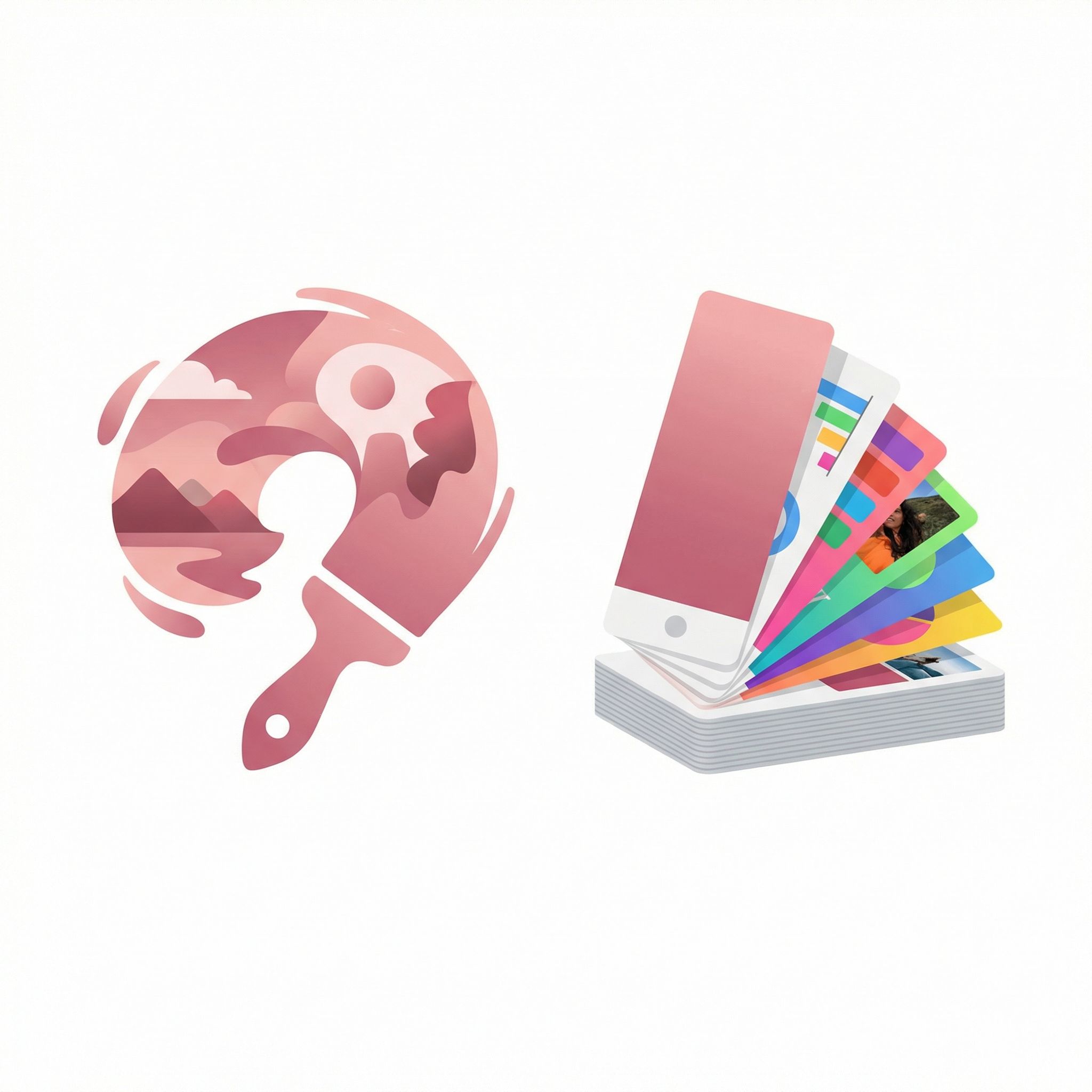 Slides, images, video & music
