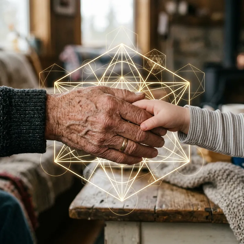 Intergenerational Unity: Hands of Age & Youth