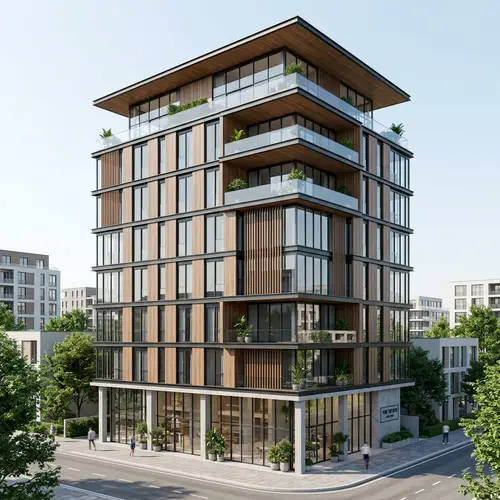 7-Story Building Design Ideas