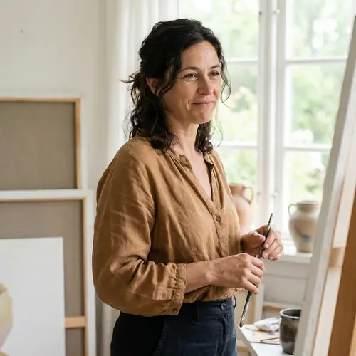 Elegant AI-Generated Woman Portraits