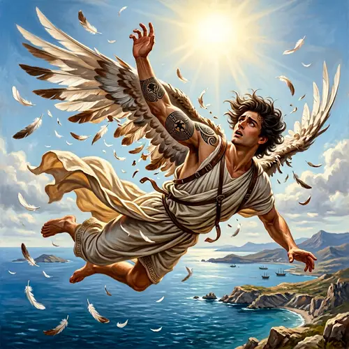 Icarus Tattoo Art: A Symbol of Freedom