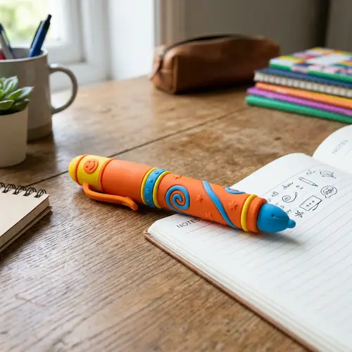 Rubber Toy Pen for Fun Learning | Educational Toy