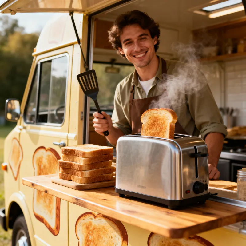 Toast Food Truck by My Boyfriend