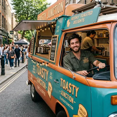 Toast Food Truck by My Boyfriend
