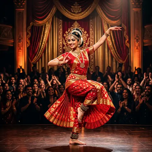 Karina - Professional South Asian Dancer on Stage