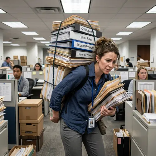 Overloaded Corporate Mule: Managing Work Efficiently