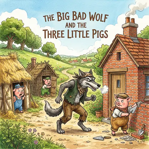 The Big Bad Wolf and the Three Little Pigs