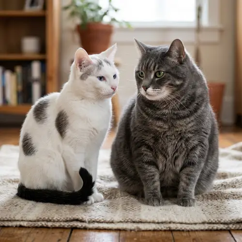 White and Gray Cats: Adorable Feline Companions