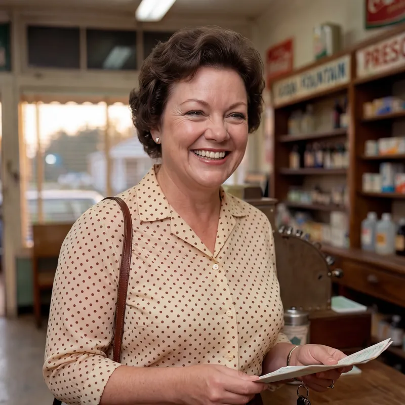 Beautiful Smile of a Pretty Librarian