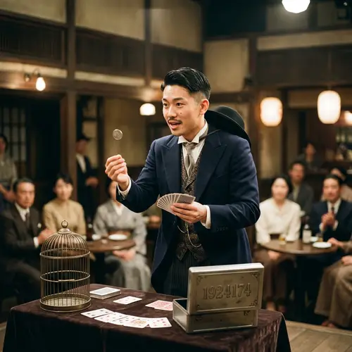 Japanese Magician Male - Enchanting Performances