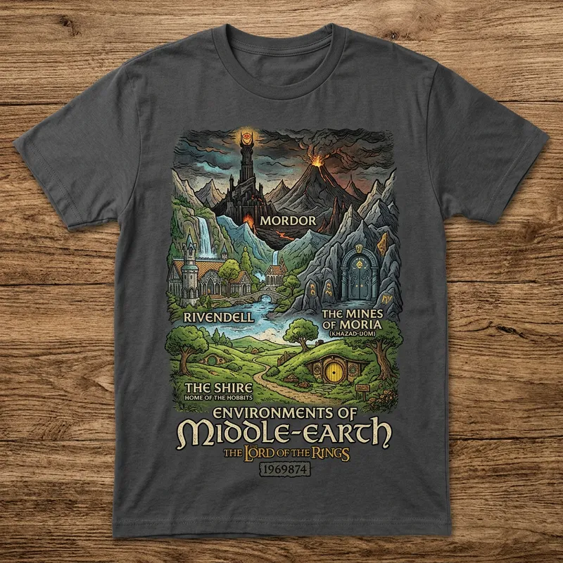 Lord of the Rings T-Shirt Designs
