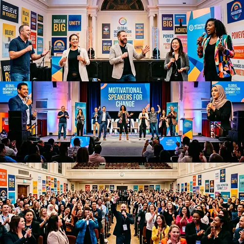 Top 20 Motivational Speakers Inspiring Diverse Audiences