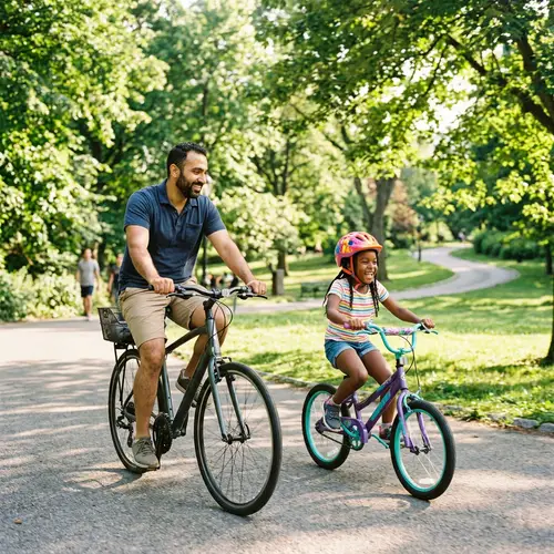 Joyful Bicycle Ride in the Park | Fun Outdoor Activity