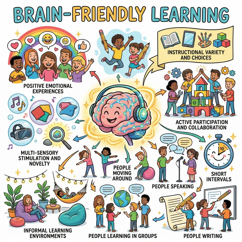 Brain-Friendly Learning: Positive Experiences & Active Participation