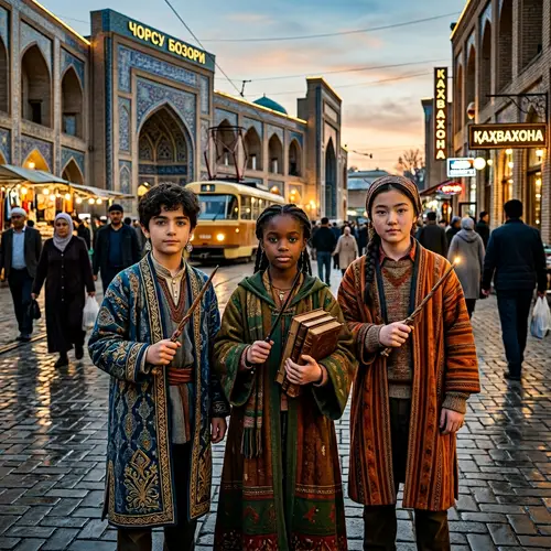 Cinematic Streetscape of Tashkent: 4K Realism