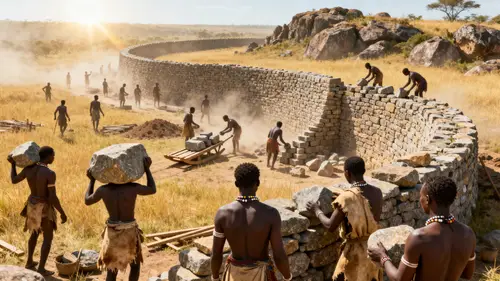 Builders of Great Zimbabwe: 1100s CE Stone Construction