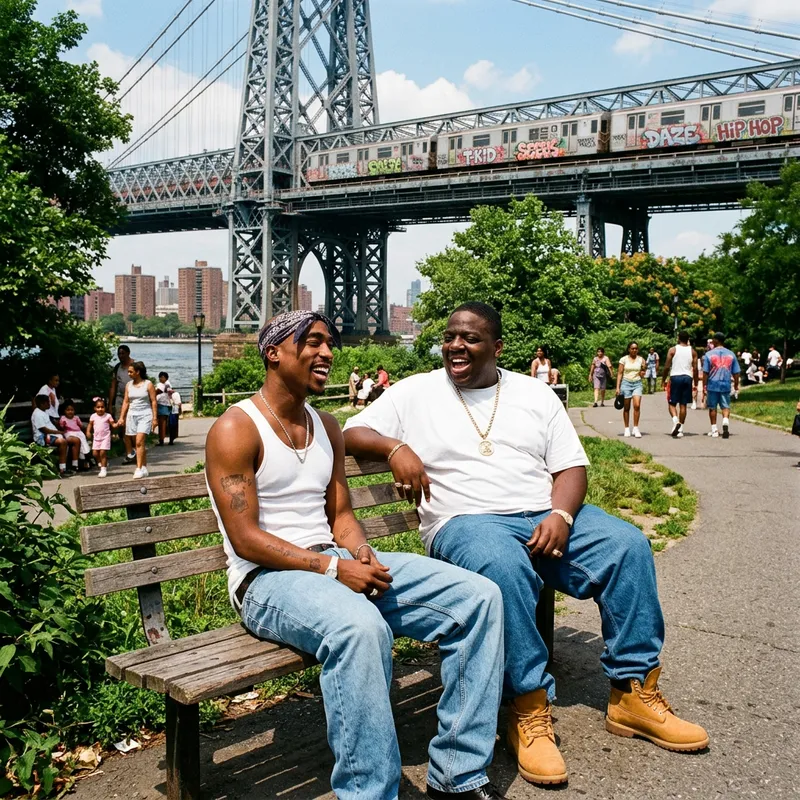 Tupac & Biggie: Iconic 90s Summer Moments Tupac & Biggie: Iconic 90s Summer Moments