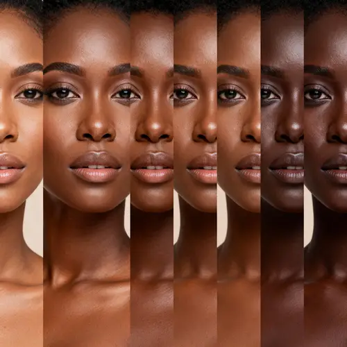 Diverse Skin Tones of Black African Women