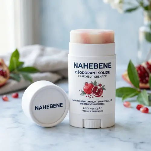 Elegant Solid Deodorant Packaging Design