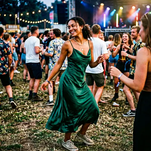 Stylish Silk Dress Fashion Inspiration