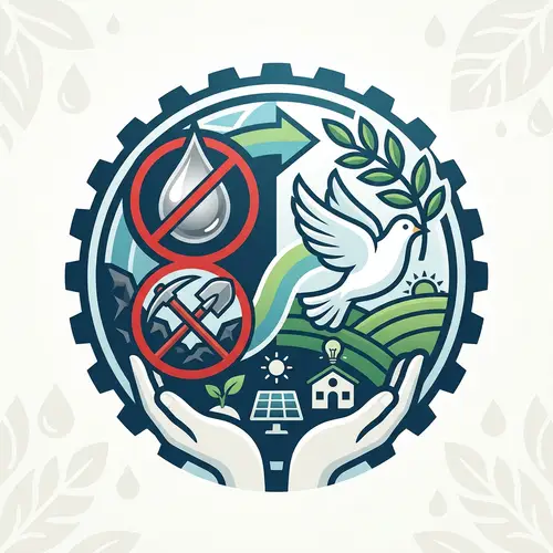 Solving Illegal Mercury Mining Issue | Graphic Pictogram