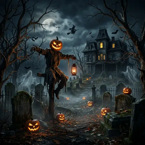 Spooky Halloween Scary Images Collection