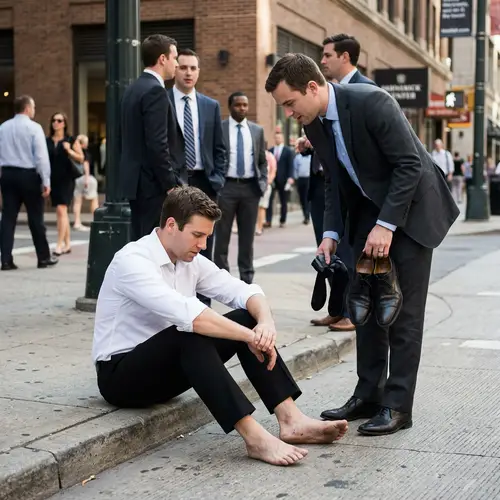 Business Casual: A Unique City Moment