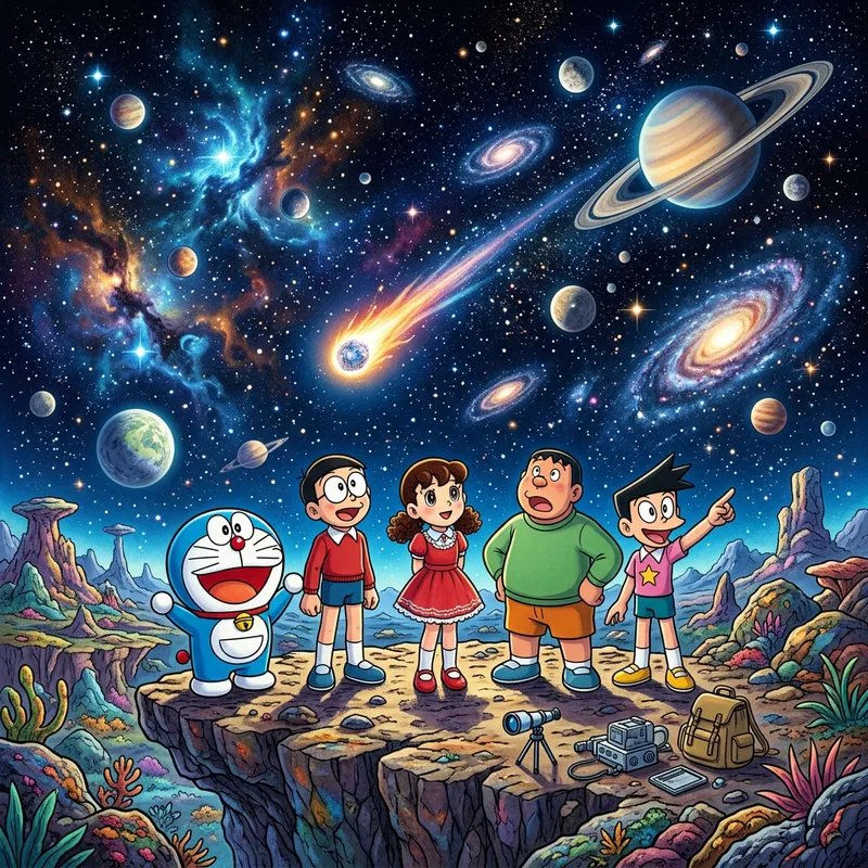 Doraemon and Friends Explore the Universe Doraemon and Friends Explore the Universe