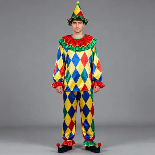 Men's Harlequin Costume - Shop Now
