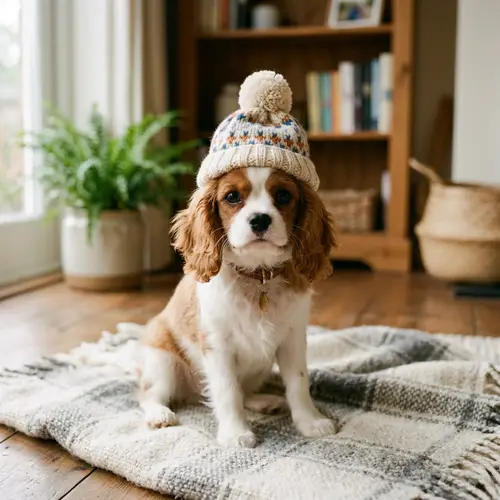 Cute Dog Wearing a Hat - Adorable Canine Styles