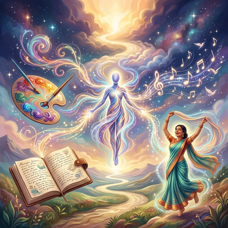 Journey of Creativity to Spiritual Enlightenment | Expressive Arts Scene