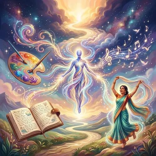 Creative Journey to Spiritual Enlightenment | Expressive Arts Scene