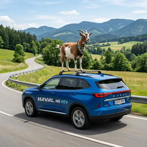 Goat Riding Haval H6 HEV - Unique Adventure