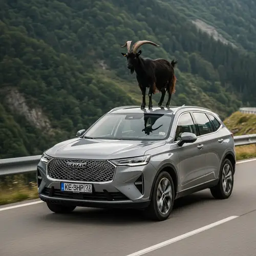 Goat Riding Haval H6 HEV - Unique Adventure