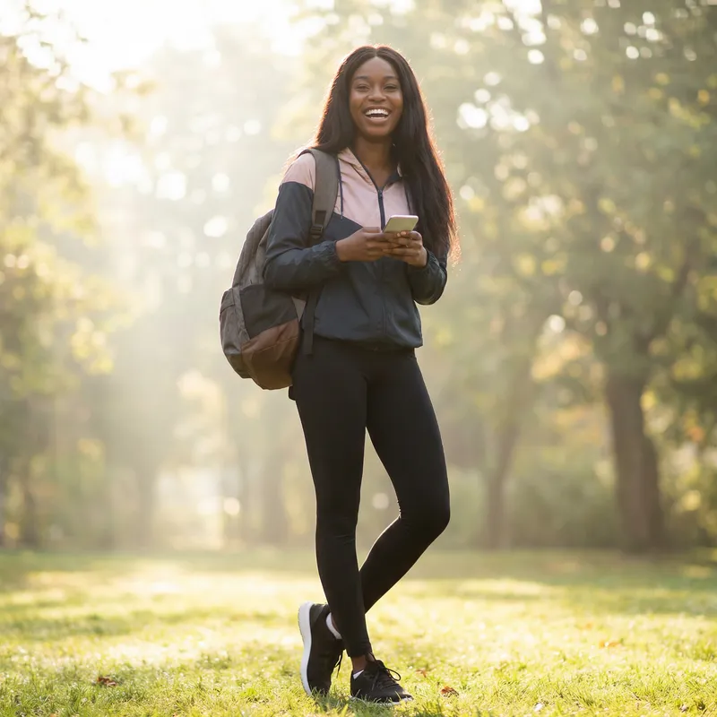 Stunning Social Media Influencer Model | Dark Skin, Green Eyes