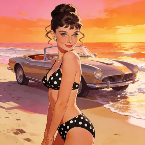 Audrey Hepburn in a Bikini: Iconic Style Moments