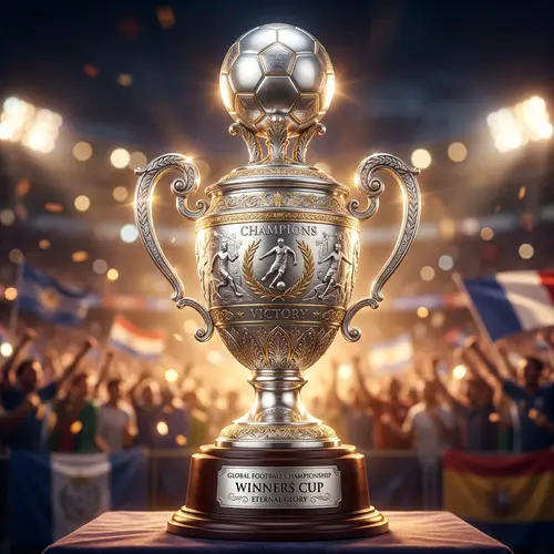 Exquisite Football Trophy - Celebrate Your Victory