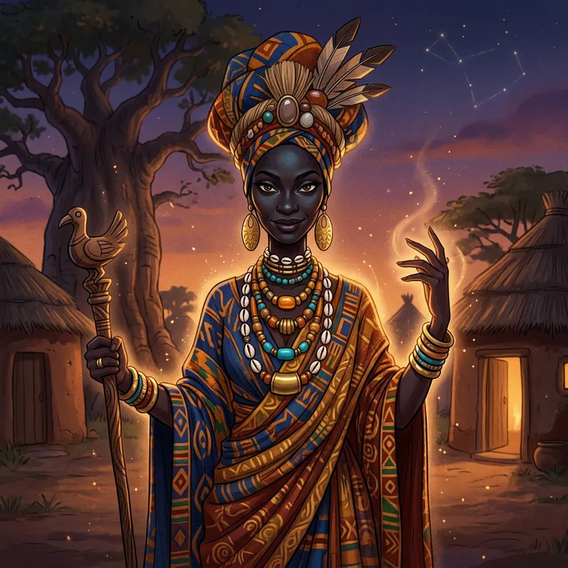 Karaba: African Folk Tale's Mysterious & Powerful Woman