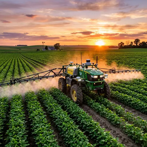 Autonomous Agricultural Pesticide Sprayer Vehicle