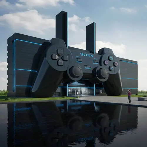 Architectural Building Inspired by PS3 Controller