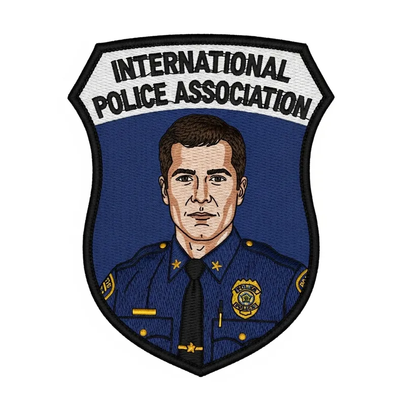 International Police Association Patch Design