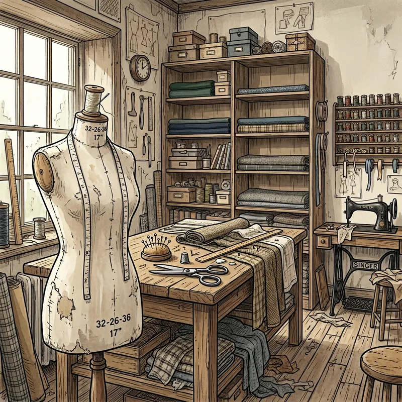 Tailor Shop Environment Line Art | Textiles, Tools & Mannequin Tailor Shop Environment Line Art | Textiles, Tools & Mannequin