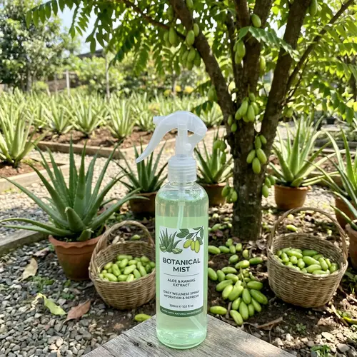 Organic Aloe Vera Products and Fresh Kamias Fruits