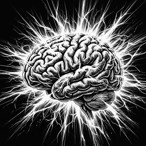 Intricate Human Brain Structure Visualization