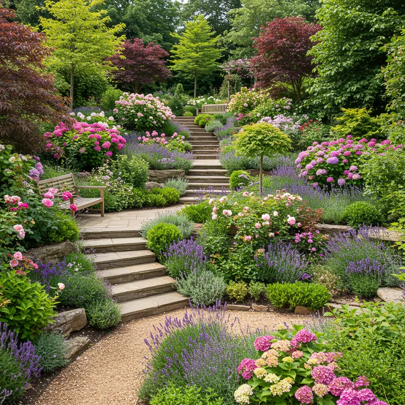 Stunning Garden Split Level Design Ideas