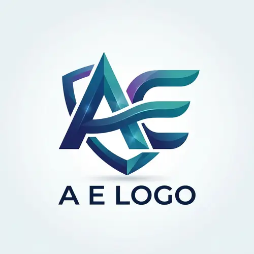 Unique AE Logo Design | Creative Letter 'A' & 'E' Symbol