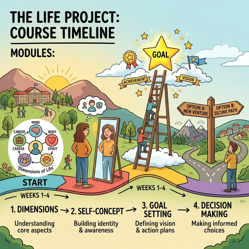 Life Project Timeline: Elements - Dimensions, Self-Concept, Goal Setting, Decision Making
