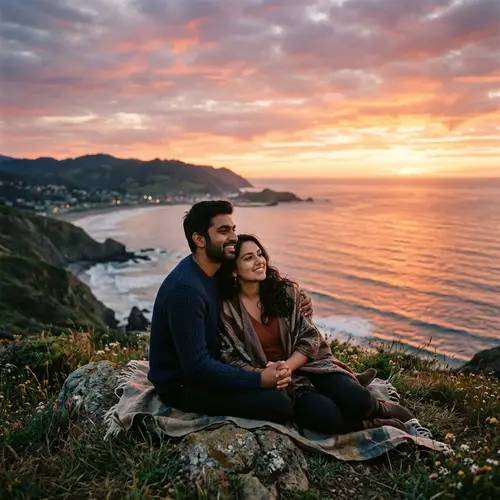 Romantic Sunset View with Raghav and Appi